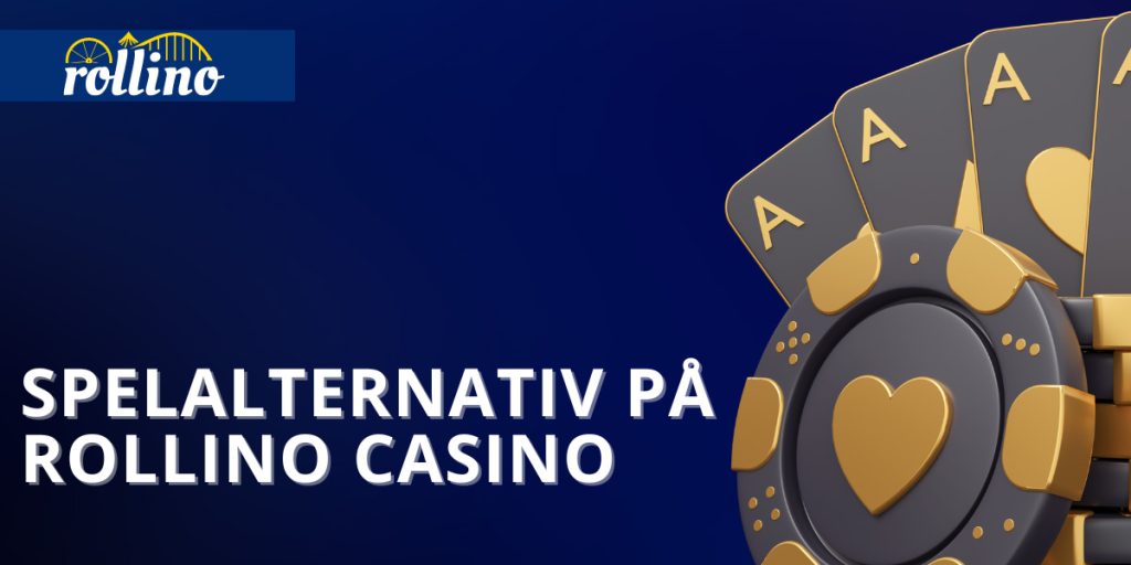 Spelalternativ på Rollino Casino: utforska en värld av underhållning